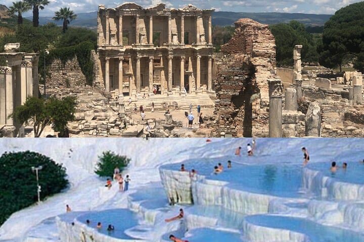 Ephesus and Pamukkale in One Day: Private Day Trip from Kuşadası