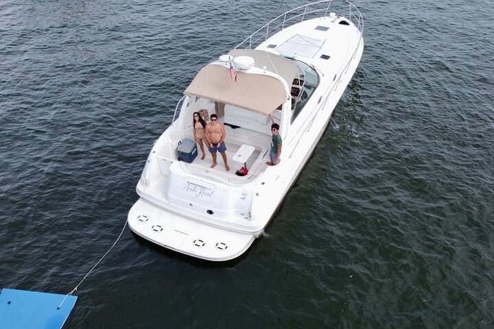 Luxury Yacht Cruise on Biscayne Bay: Sandbars, Skyline, and Miami Marine Life photo 6