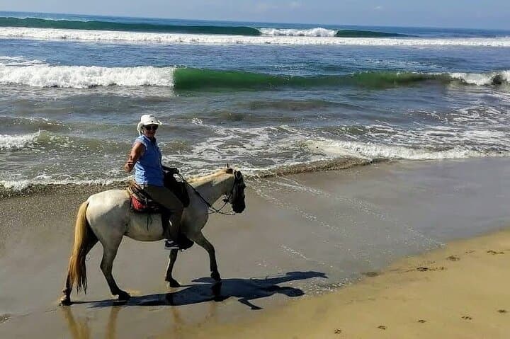 Gentle Beach Horseback Ride to Afro-Mex Village — Acapulco Coastal Tour photo 3