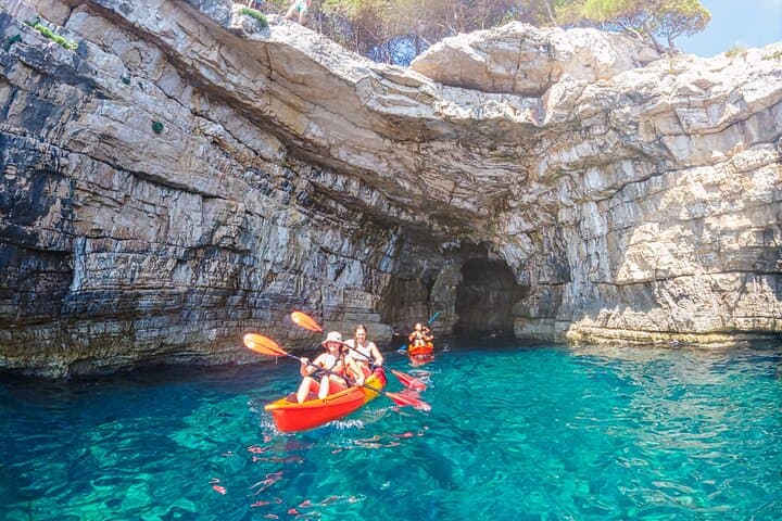 Pula Blue Cave Kayak Tour: Explore Caves & Turquoise Bays photo 5