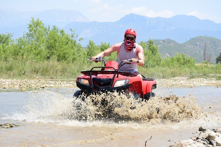 Taurus Quad Safari from Side: ATV Trails Through Pines, Mud and Mountain Streams photo 5