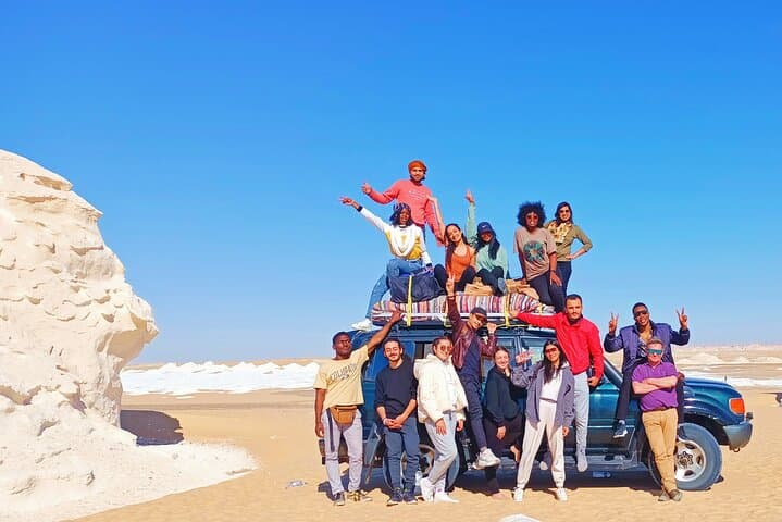 Overnight Camping in Egypt's White & Black Deserts — Crystal Mountain, Al Agabat Valley photo 1