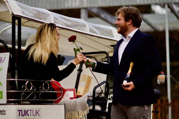 Private Romantic TukTuk Ride Along Lake Geneva (1.5h)