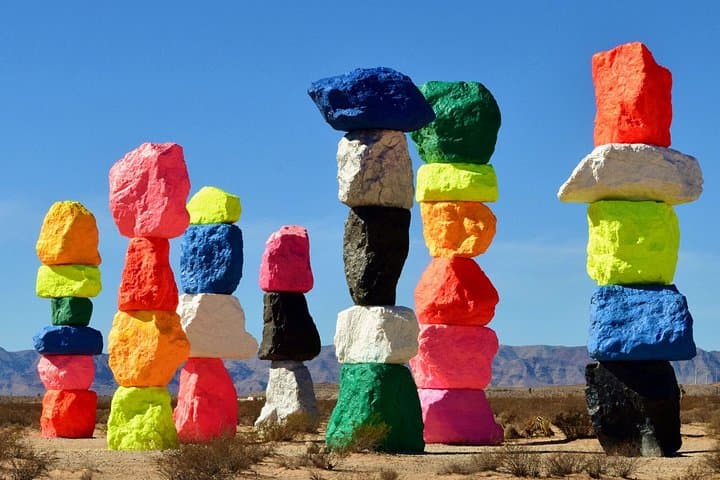Seven Magic Mountains and Las Vegas Sign Day Tour from Las Vegas photo 3