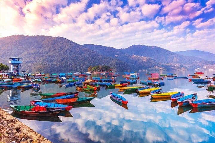 Full-Day Pokhara Sightseeing: Phewa Lake, David's Fall & World Peace Pagoda