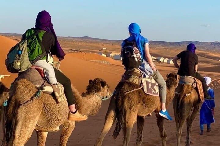 Overnight Camel Trekking and Desert Camp Experience at Erg Chebbi photo 2