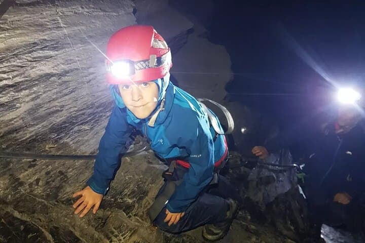 Underground Adventure in Snowdonia: Explore an Abandoned Slate Mine with Abseil & Tyrolean Options
