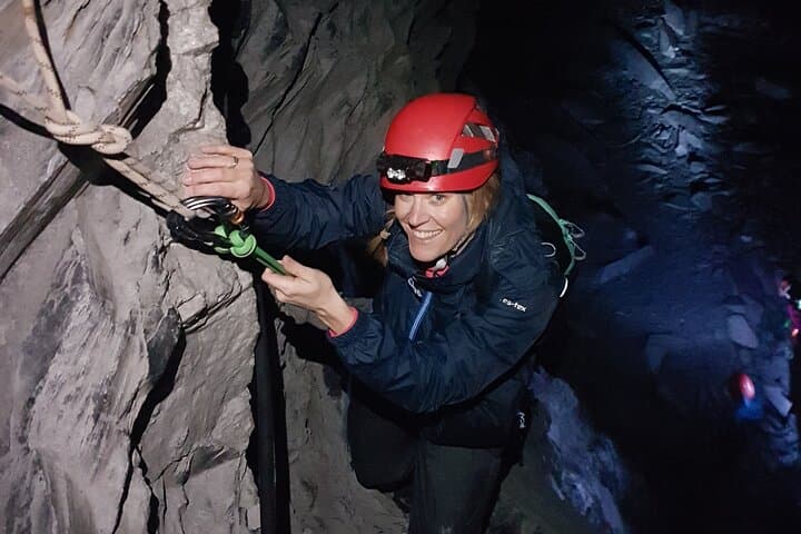 Underground Adventure in Snowdonia: Explore an Abandoned Slate Mine with Abseil & Tyrolean Options photo 2