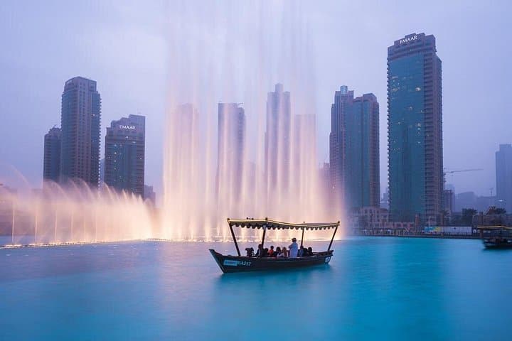 Dubai Fountain Lake Ride & Evening Show on Burj Lake photo 1