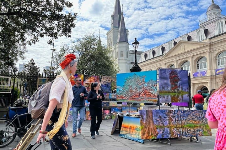 Private New Orleans Art & Street Art Tour with Lunch — Magazine Street to Banksy's Rain Girl photo 5