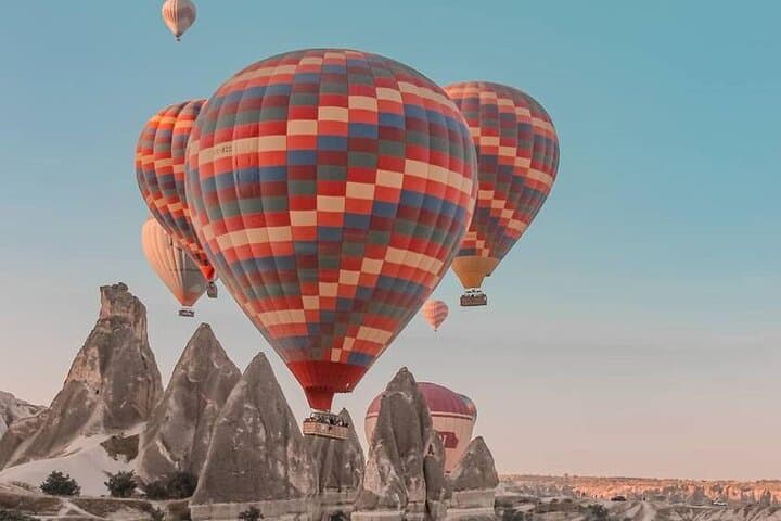 Sunrise Over Fairy Chimneys: Cappadocia Hot Air Balloon Flight