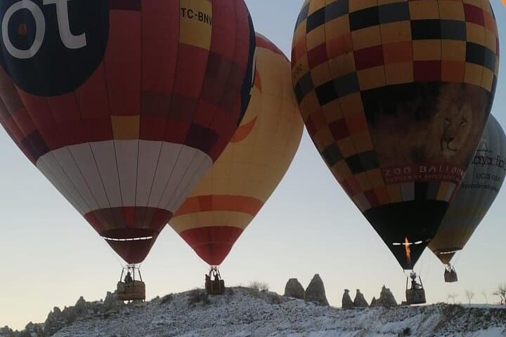 Sunrise Over Fairy Chimneys: Cappadocia Hot Air Balloon Flight photo 3