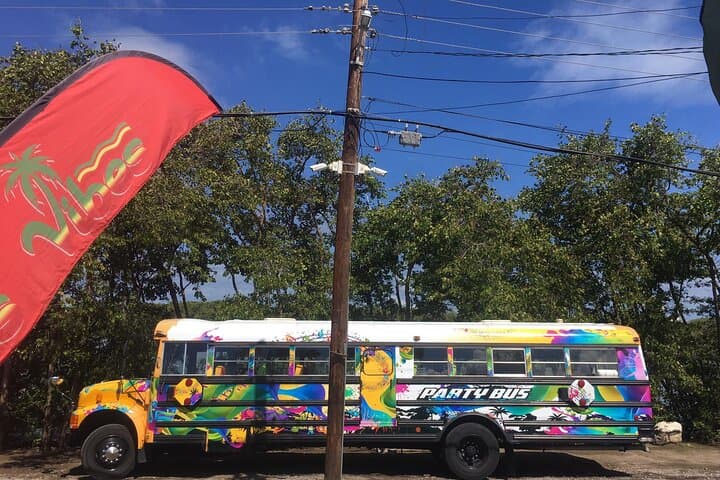 St Kitts Party Bus: Half-Day Basseterre City Tour and Frigate Bay Beach photo 2