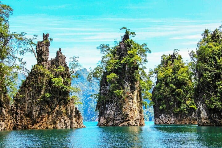 Cheow Lan Lake Day Trip from Khao Lak — Kayaks, Caves & Emerald Pools