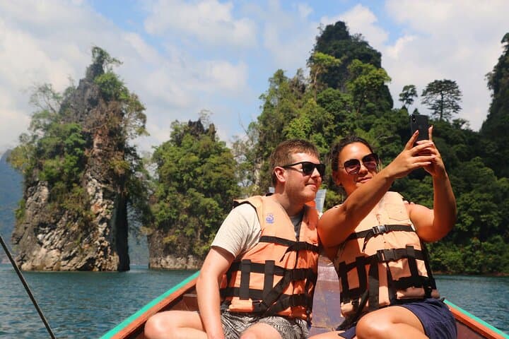 Cheow Lan Lake Day Trip from Khao Lak — Kayaks, Caves & Emerald Pools photo 4