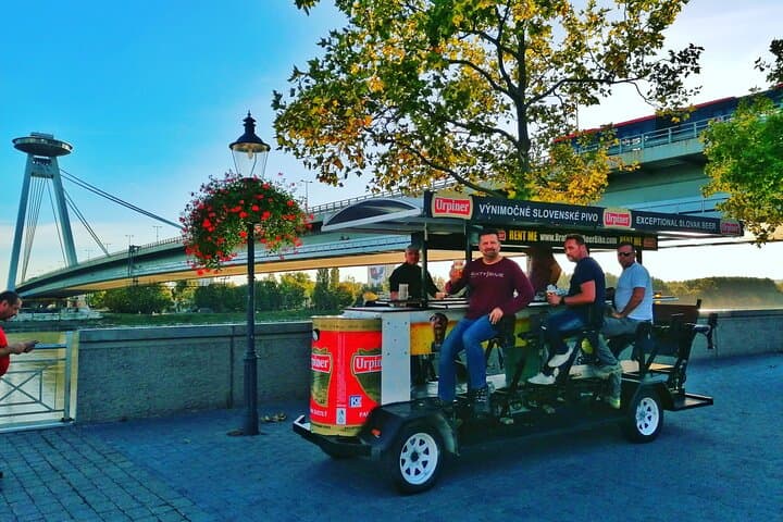 Bratislava Beer Bike Tour: 90-Min All-You-Can-Drink City Ride photo 2