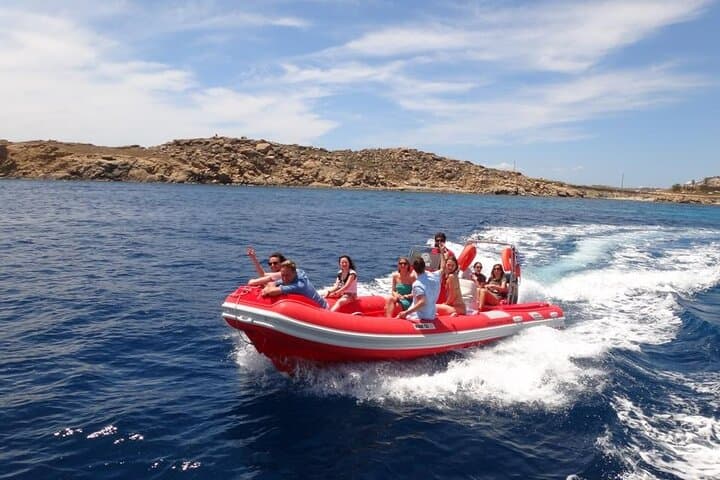 Mykonos Private Sea Safari: 2-Hour Powerboat Snorkeling Adventure photo 3