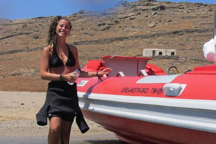 Mykonos Private Sea Safari: 2-Hour Powerboat Snorkeling Adventure photo 4