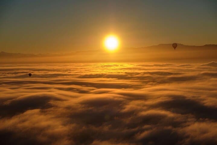 Sunrise Hot Air Balloon Over the Atlas Foothills From Marrakech photo 6