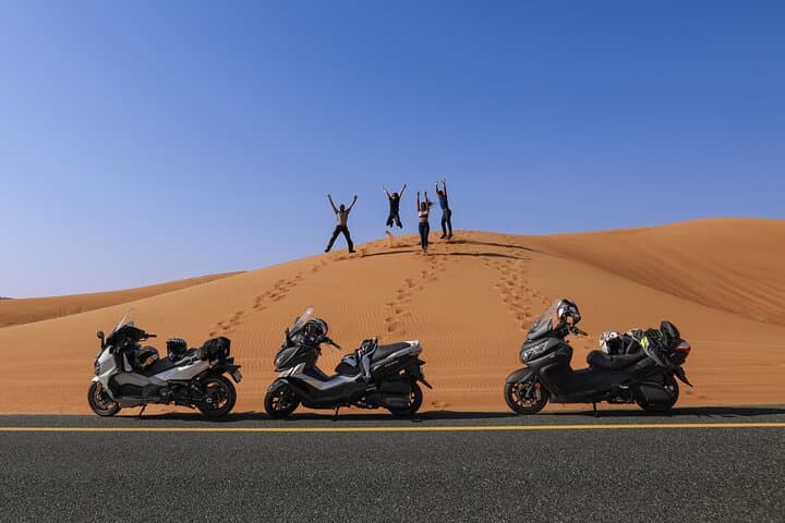 Scooter Through Dubai's Maleha Dunes: Full-Day Small-Group MAX Tour photo 2