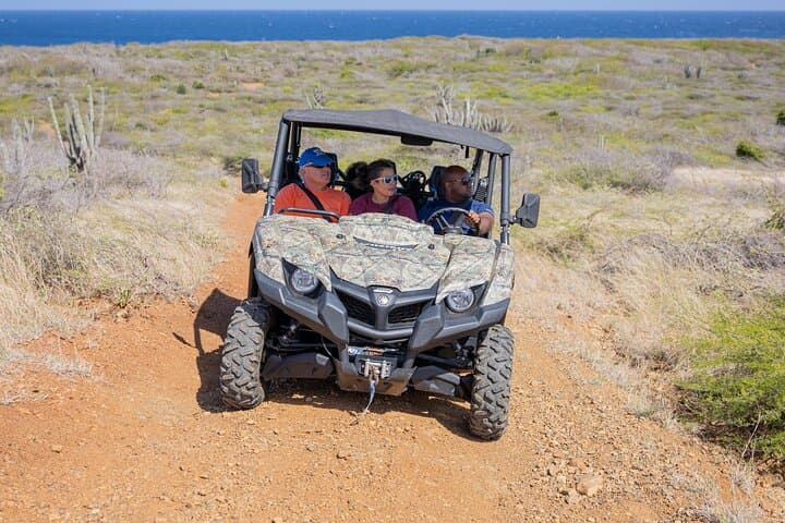 Bandabou Sights Curaçao: UTV Buggy Tour to Cas Abou Beach & Local Eats