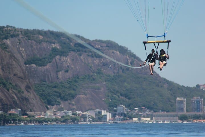 Parasailing Over Rio: Speedboat Tour & 197-ft Aerial Views of Sugarloaf, Copacabana & Ipanema photo 3