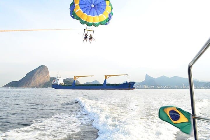 Parasailing Over Rio: Speedboat Tour & 197-ft Aerial Views of Sugarloaf, Copacabana & Ipanema photo 5