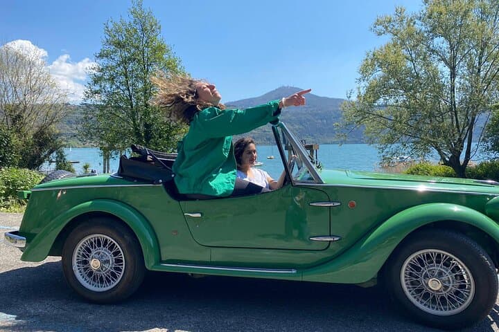 Classic Car Day Trip from Rome: Roman Hills, Lakes & Wine Tasting
