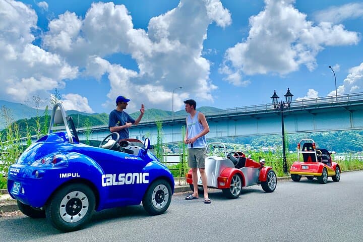 Tomica E‑Car Tour Around Lake Kawaguchiko: Drive Mini EVs with Fuji Views photo 3