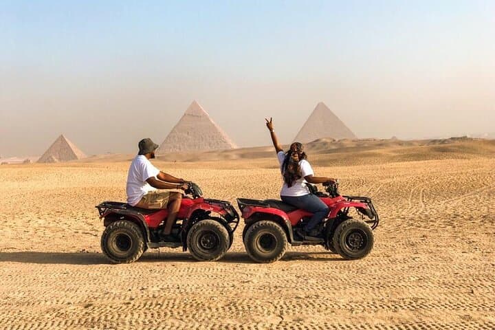 Giza Quad Bike Adventure: Half-Day Private ATV Tour of the Pyramids & Sphinx photo 2