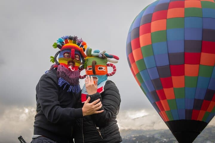 Private Hot Air Balloon Flight Over Andean Lake Near Otavalo photo 2