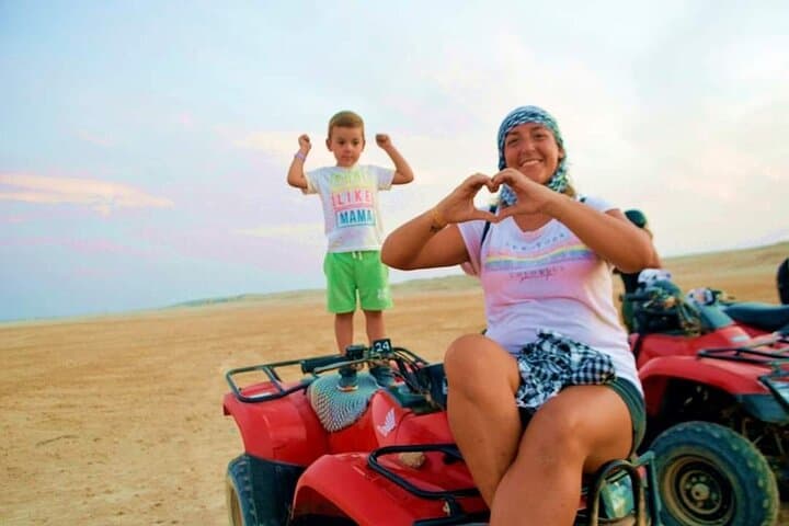Sahl Hasheesh Quad Safari: 3-Hour Dune Ride, Bedouin Tea & Camel Experience