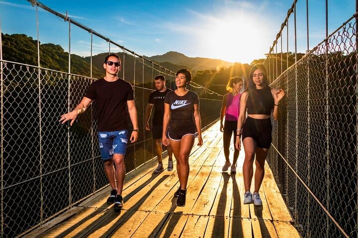 Puerto Vallarta Zipline and Jorullo Bridge Walk with Mule Ride & Tequila Tasting
