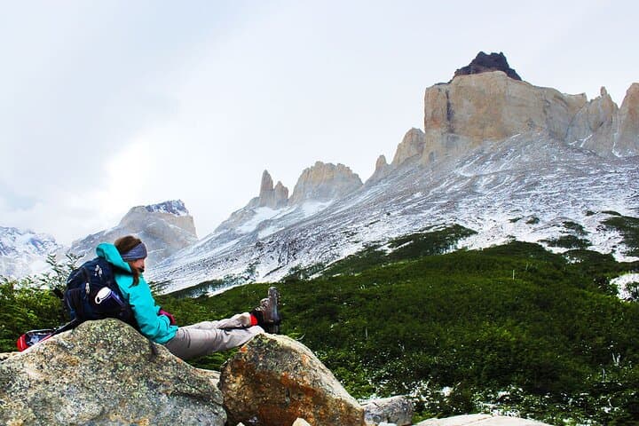 4-Day Torres del Paine Trek from Puerto Natales — Base Las Torres & Sarmiento Hikes