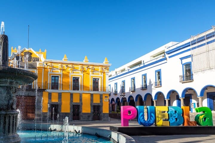 Puebla & Cholula Colonial History Tour from Mexico City — Day Trip to Cholula Pyramid & Puebla Center