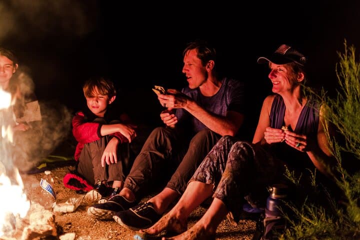 Lake Mead Sunset Kayak Tour: Paddle, Swim & Campfire on Boulder Island photo 5