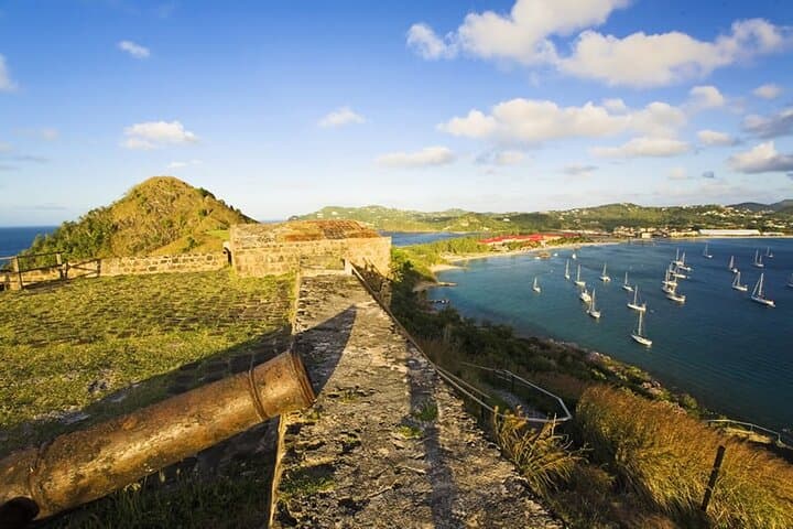 Pigeon Island Excursion: Forts, Beach and History Near Gros Islet