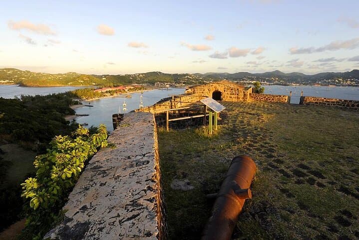 Pigeon Island Excursion: Forts, Beach and History Near Gros Islet photo 3