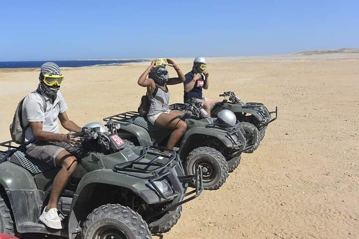 Sahl Hasheesh Quad Safari: 3-Hour Dune Ride, Bedouin Tea & Camel Experience photo 2