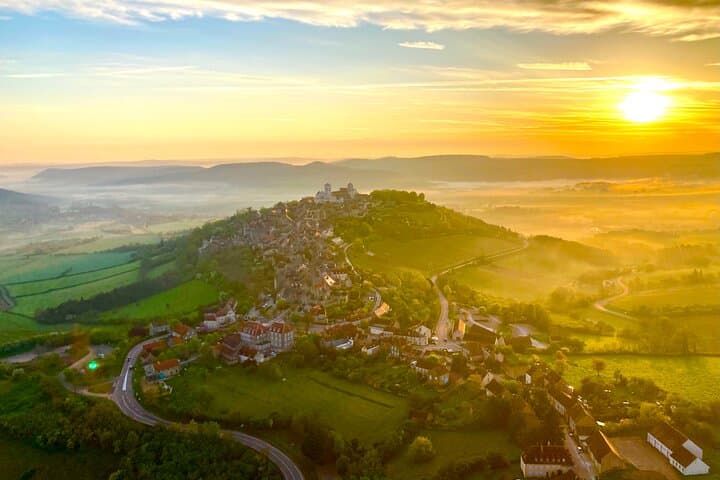 Burgundy Hot-Air Balloon Ride from Vézelay — Sunrise & Sunset Flights Over the Morvan photo 2