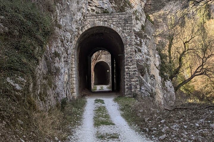 Hike the Old Spoleto-Norcia Railway and Nera Gorge at Sunset