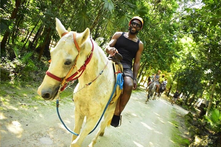 Horseback Riding, ATV, Zipline & Cenote Tour from Cancún photo 2