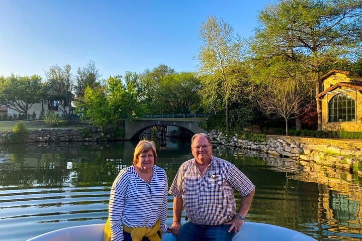 Exploring Lake Austin: A 2-Hour Pontoon Boat Tour with Sun Shading and Scenic Views photo 6