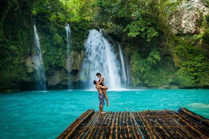 Full-Course Kawasan Falls Canyoneering from Cebu City with Lunch & Transfers
