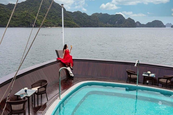 Halong Bay & Lan Ha 2-Day Luxury Genesis Regal Cruise — Genesis Regal 1-Night Itinerary photo 4