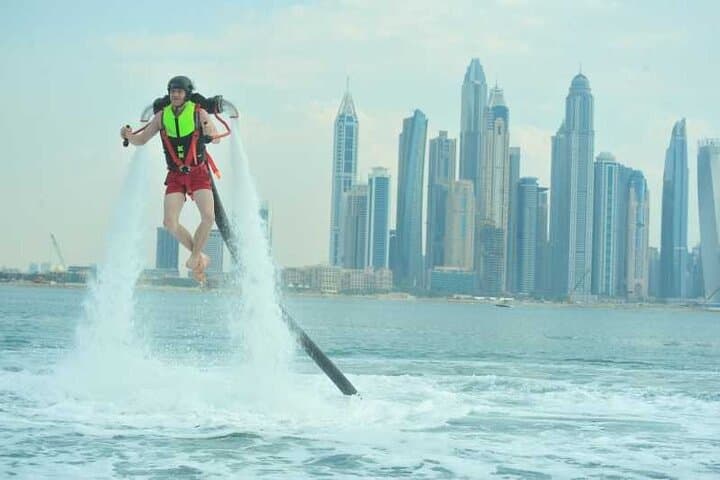 Fly a Water Jetpack Over Dubai Beach: 30-Minute Guided Ride with Transfer