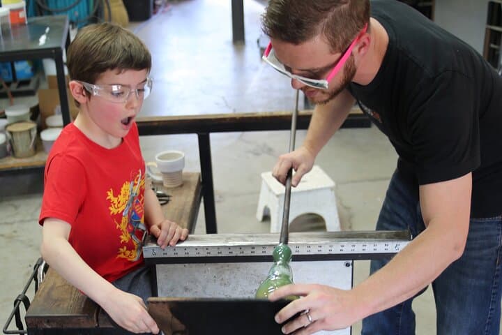 Make Your Own Glass Flower: Intro Glassblowing Workshop in Sedona photo 6
