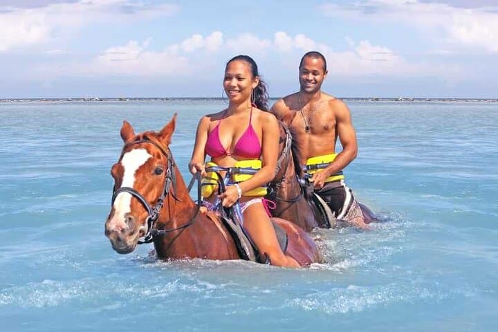 Montego Bay Combo: Horseback Beach Ride, Bamboo Rafting & Limestone Massage photo 3