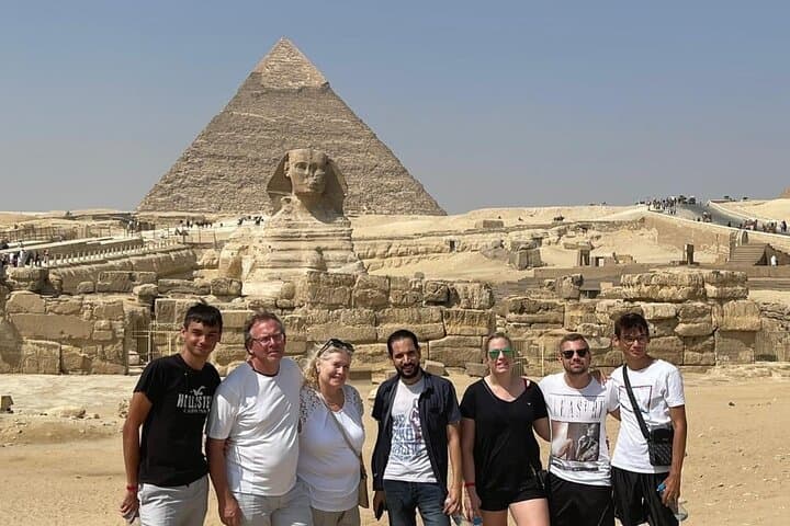 Full-Day Giza Pyramids, Egyptian Museum & Nile Felucca: Private Cairo Tour photo 1