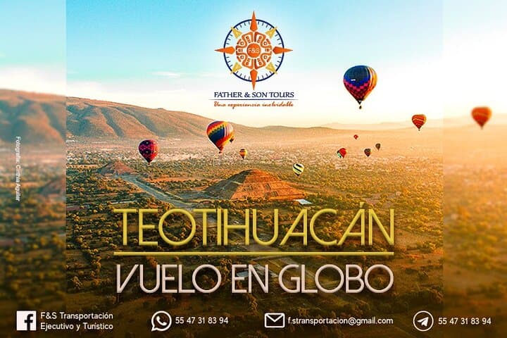 Dawn Balloon Flight Over Teotihuacan: Pyramid Sunrise & Archaeological Tour